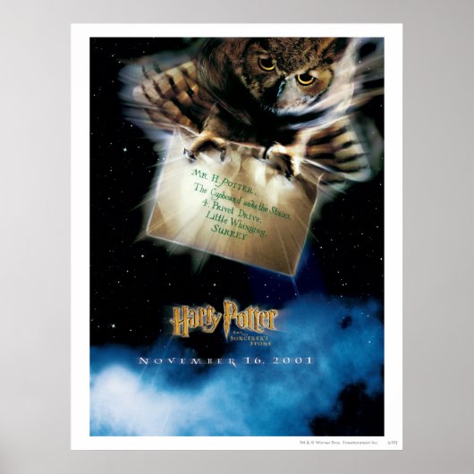 Owl met Letter Movie Poster (Voorkant)