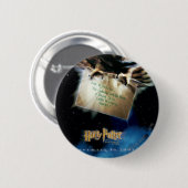Owl met Letter Movie Poster Ronde Button 5,7 Cm (Voorkant /achterkant)