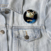 Owl met Letter Movie Poster Ronde Button 5,7 Cm (In situ)