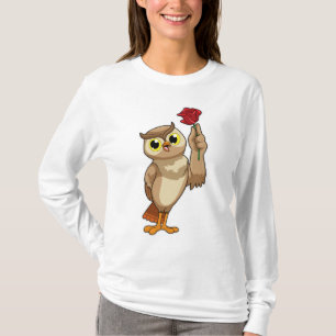 Owl met Roos T-shirt