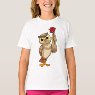Owl met Roos T-shirt