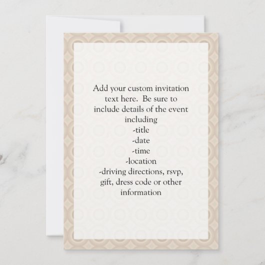 Owl met snor en Pet Kaart (Achterkant)