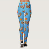 Owl met Snorkel Masker en Tropische Vis Leggings (Achterkant)