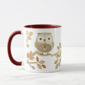 Owl met Stropdas in de Mok van de Boom (Links)