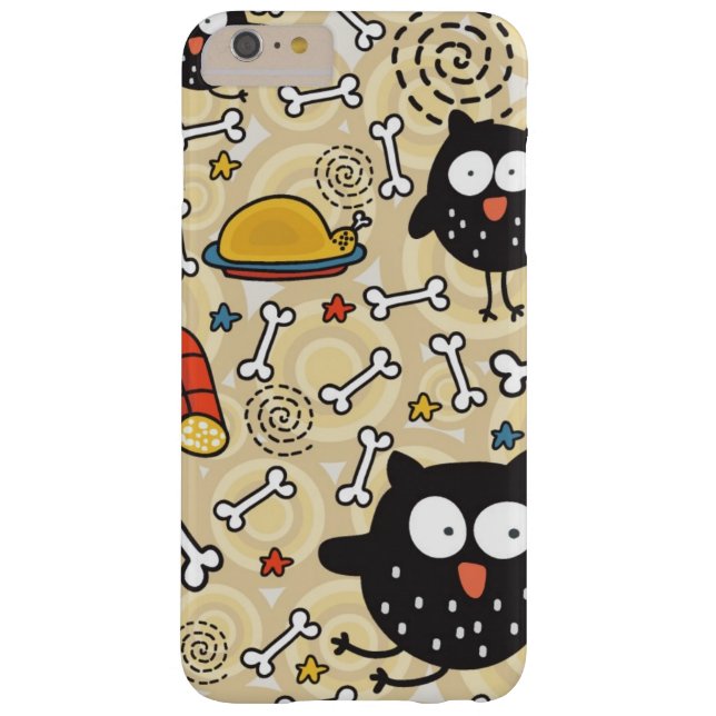 Owl met vleespatroon Case-Mate iPhone case (Achterkant)