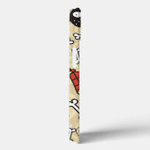 Owl met vleespatroon Case-Mate iPhone case (Achterkant / Rechts)