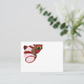 Owl Mighty Appointment Card Afsprakenkaartje (Staand voorkant)