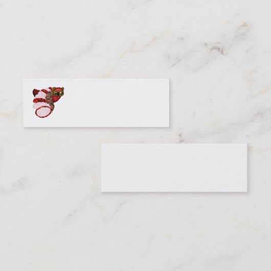 Owl Mini Visitekaartjes (Voorkant / Achterkant)