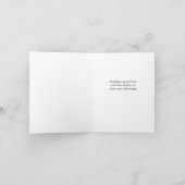 Owl Miss U Cute Pink Owl Vaarwel Kaart (Binnen)