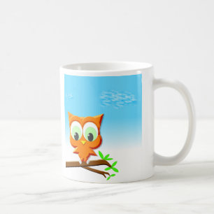 Owl Mok Koffie-Mok