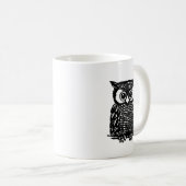 Owl Mok. Koffiemok (Voorkant rechts)