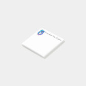 Owl Monogram Post-It Notes (Schuin)