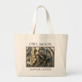 Owl Moon Raptor Center Market Canvas tas (Voorkant)
