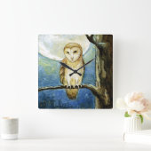 "Owl Moon" wandklok (Huis)
