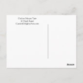 Owl Mount Tam Briefkaart (Achterkant)