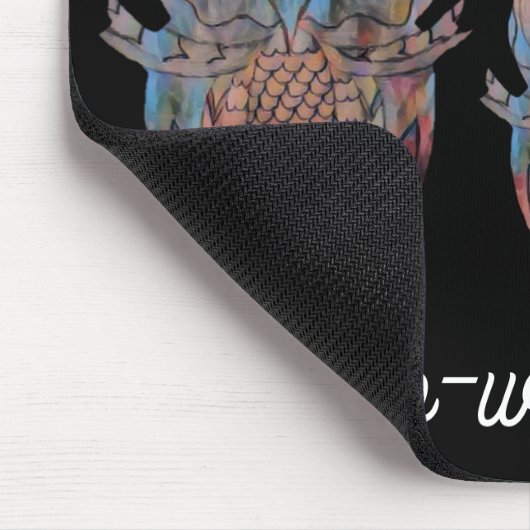 Owl mouse-mat. muismat (Hoek)