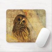 Owl Mousepad - Barred Owl Muismat (Met muis)