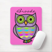 Owl Mousepad Muismat (Met muis)