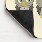 Owl Mousepad Muismat (Hoek)