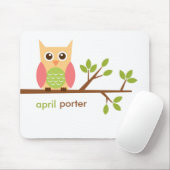Owl muispad muismat (Met muis)