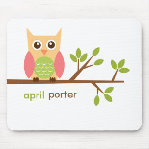 Owl muispad muismat