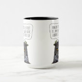 Owl nog een beker over de Mok van de Koffee Lover (Midden)