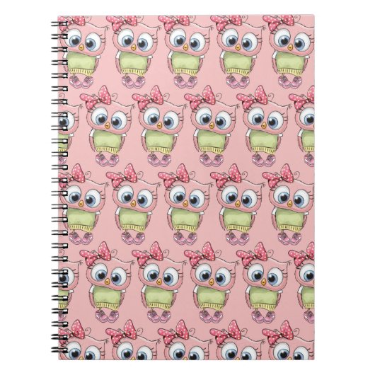 Owl Notebook Notitieboek (Voorkant)