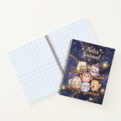 Owl Notes Journal Notitieboek (Binnen)