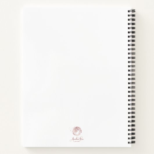 Owl Notitieboek - blijf trouw aan je - wees jezelf (Achterkant)