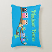 "Owl nu samen" Accent Kussen (Voorkant(Verticaal))