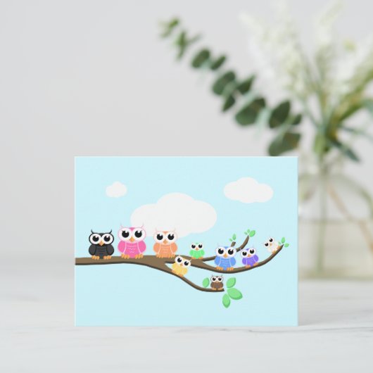 "OWL nu samen" Briefkaart (Staand voorkant)