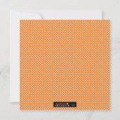 Owl O Ween Halloween Party Invitation Kaart (Achterkant)