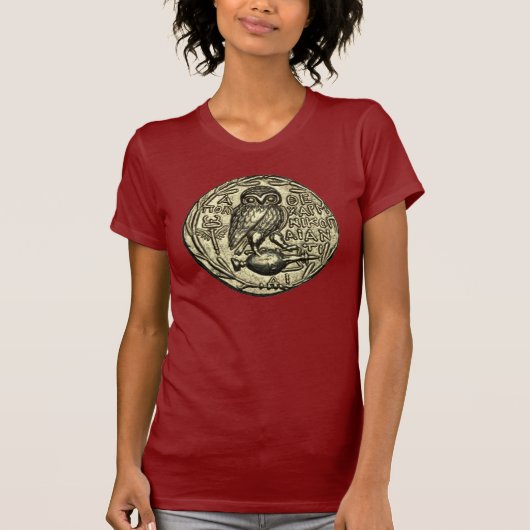 Owl of Athena T-shirt (Voorkant)