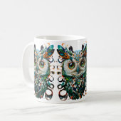 Owl of Wisdom Inspirerend koffiemok (Voorkant links)