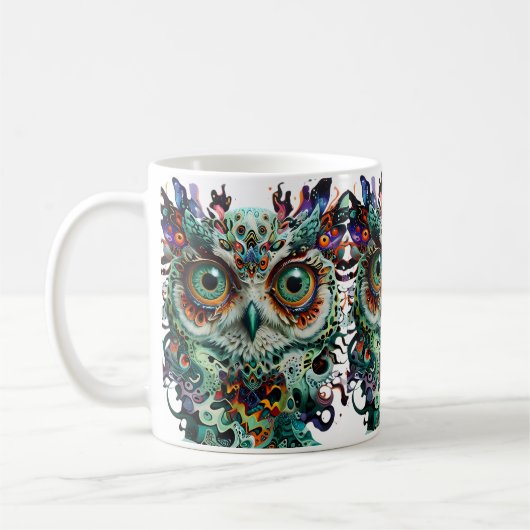 Owl of Wisdom Inspirerend koffiemok (Links)