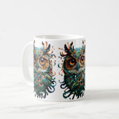 Owl of Wisdom Inspirerend koffiemok (Voorkant links)