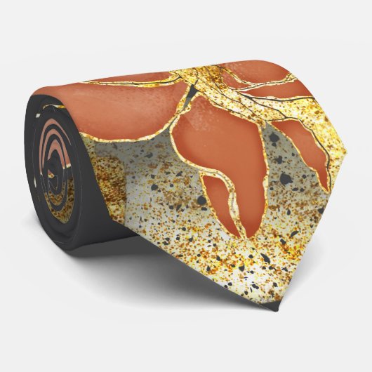 Owl onder het moonlight stropdas (Opgerold)