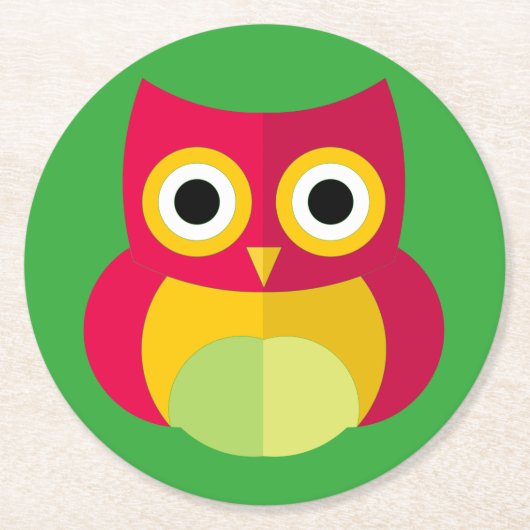 Owl Onderzetters (Voorkant)