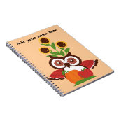 Owl-ontwerp Notitieboek (Rechterzijde)