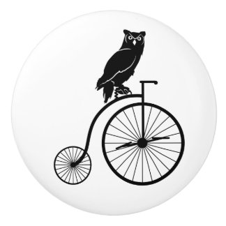 Owl op  bike keramische knop