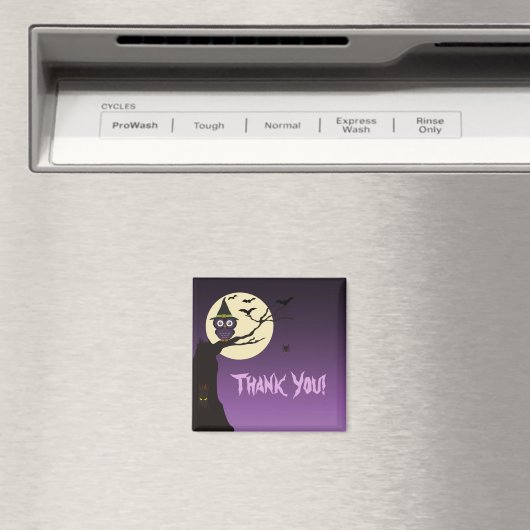 Owl op boomtak Halloween Dank u Magnet (Insitu (Vaatwasser))