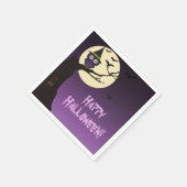 Owl op boomtak Halloween Paper Napkins Servetten (Hoek)