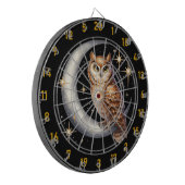 Owl op de maan dartbord (Voorkant Links)
