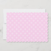 Owl op de Uitnodiging van het Baby shower van de T (Achterkant)