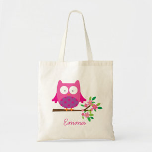 Owl op een Bijkantoor Gepersonaliseerd Tas van de