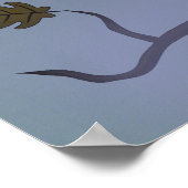 Owl op het Poster van de Tak (Hoek)