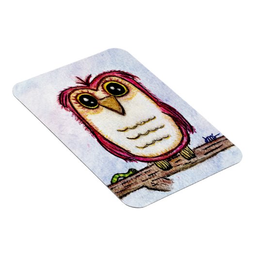 Owl op Rest Magneet (Rechterzijde)