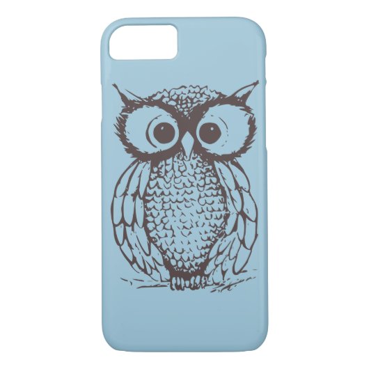 Owl op telefoongeval Case-Mate iPhone case (Achterkant)