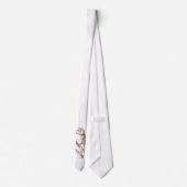 Owl op vertakking stropdas (Achterkant)