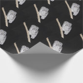 Owl-opvulpapier Cadeaupapier (Hoek)